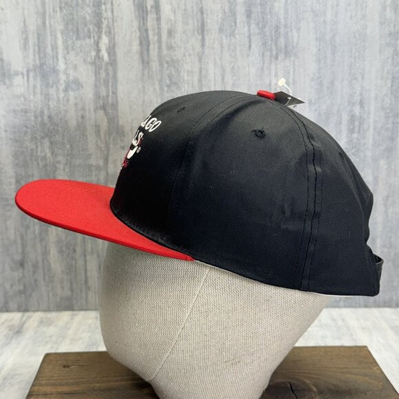 Chicago Bulls AJD Cotton New With Tags NWT SnapBack Vtg Hat Cap - Picture 6 of 9